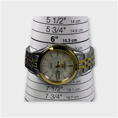 Seiko 5 7S26-03V0 White Dial Day Date Automatic Mens Watch JAPAN